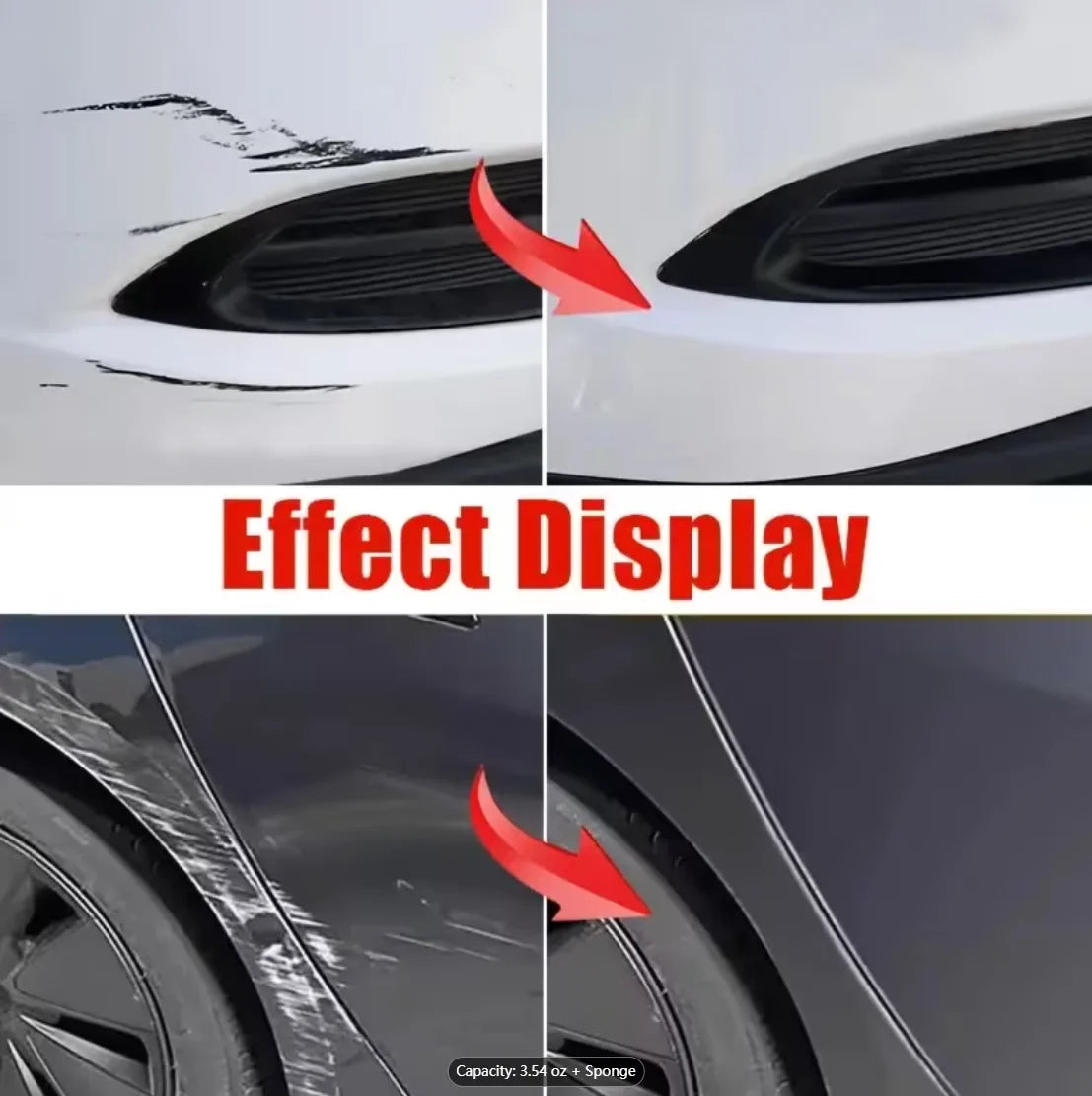 Professional Scratch Repair Wax | Fast-acting scratch remover for multiple surfaces. Suitable for cars, motorcycles, furniture a Oasis Select