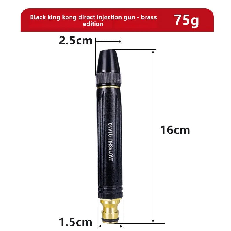 Multi Function High-Pressure Sprinkler Car Wash Flushing Garden Hose Tap Water Booster Adjustable Nozzle Gardening Tool Oasis Select A