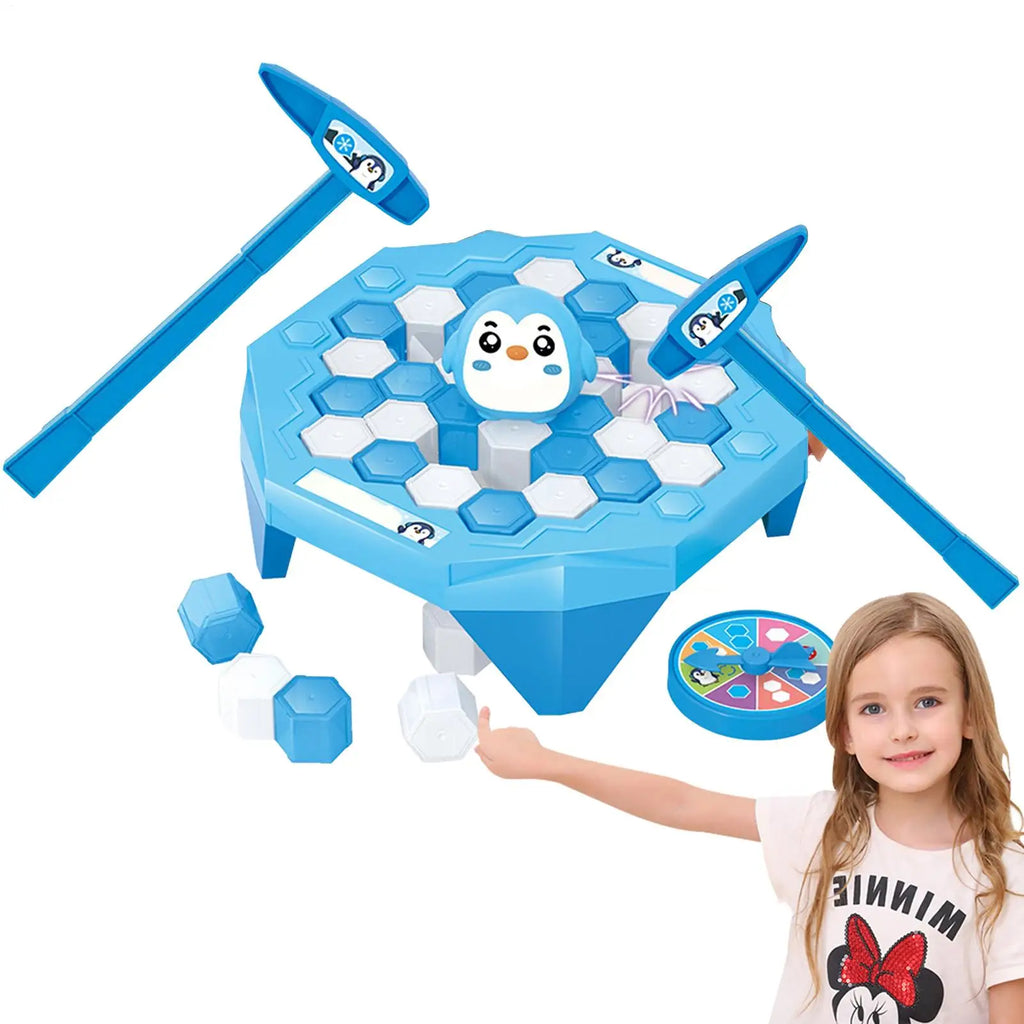 Save Penguin Knocking Ice Toy Ice Breaker Knocking And Disassembling Wall Board Game Novelty family Game Interactive Toy Oasis Select