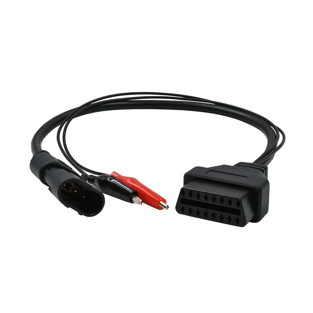 OBD2 3-Pin to 16-Pin Adapter Cable for Fiat, Lancia & Alfa Romeo OBD2 Diagnostic Adapter Oasis Select