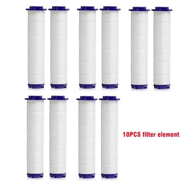 Luxury Design 3 Modes Turbo Fan Shower Head High Pressure Water Saving Spray Adjustable Showerhead Filters Bathroom Accessories Oasis Select 10pcs Filter Element