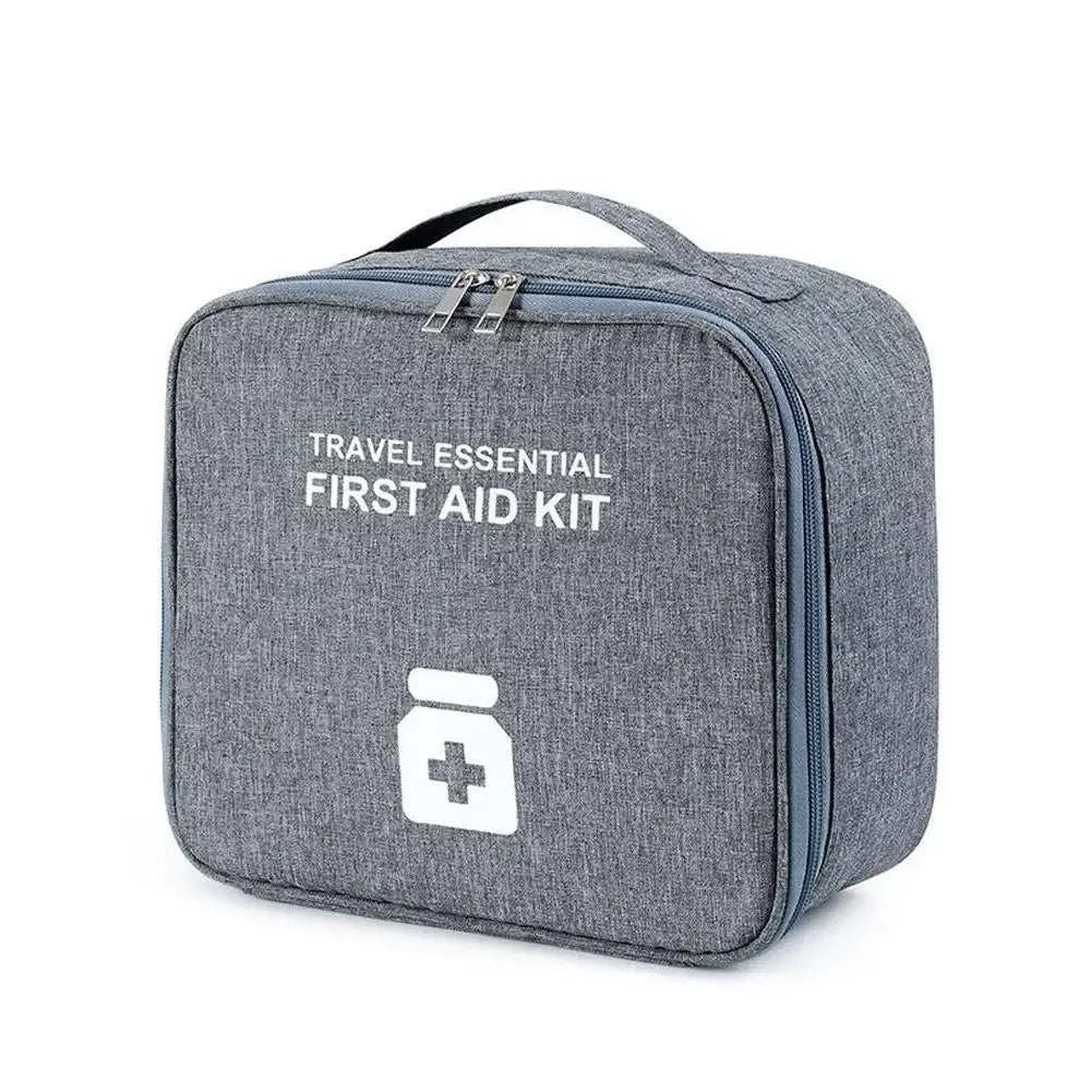 Portable First Aid Kit Bag – Travel Medicine Storage Organizer