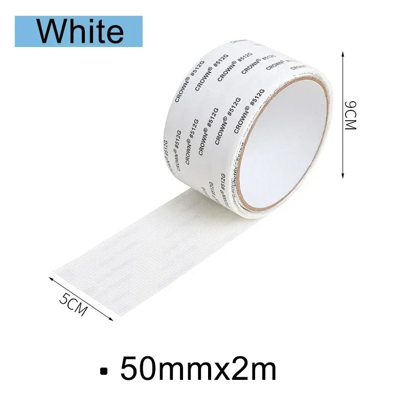 5x200cm Screen Repair Tape Window Door Waterproof Mosquito Net Patch Self-adhesive Super Fix Mesh Netting Broken Holes Tool Oasis Select 1PCS-White