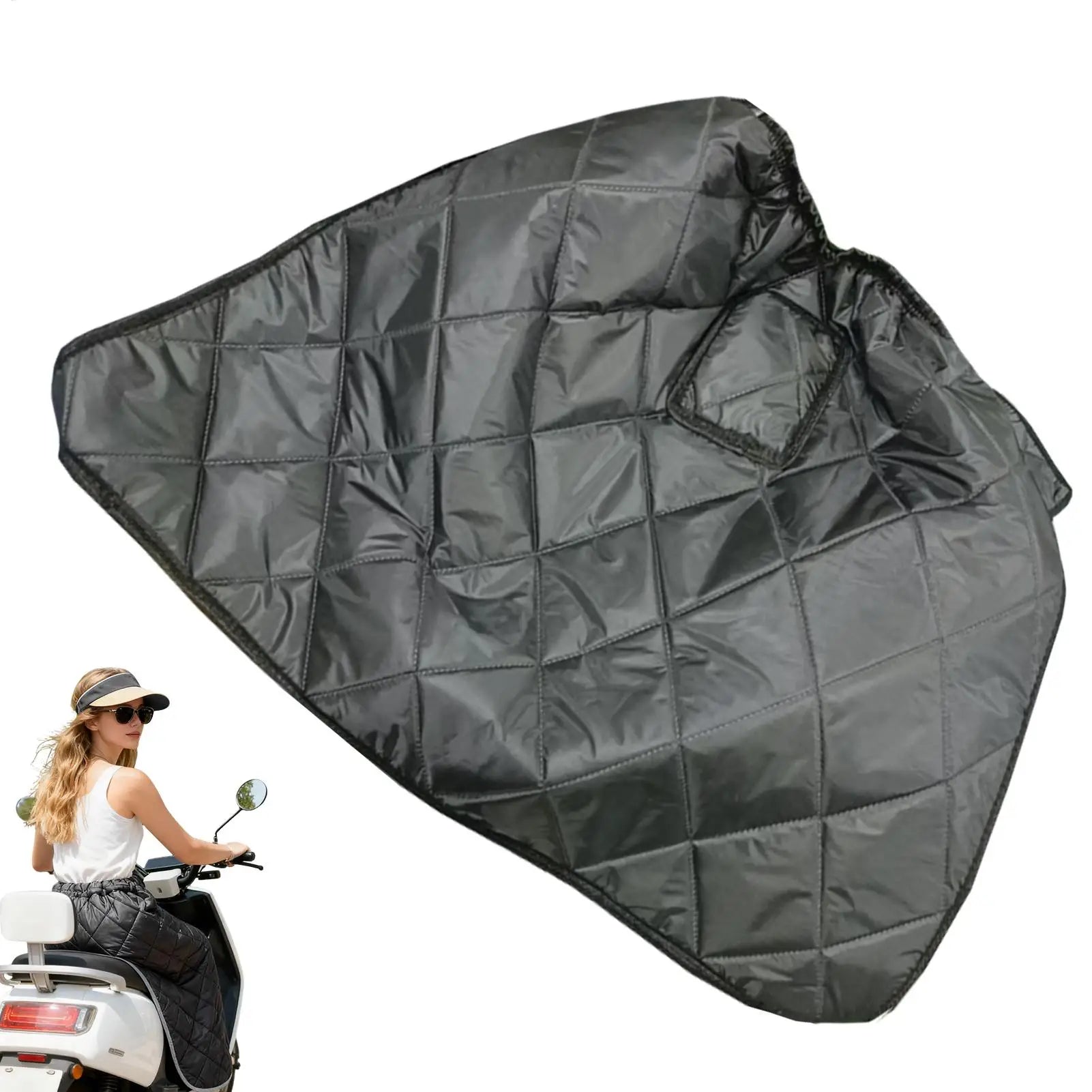 Scooter Leg Guard Waterproof Comfortable Thermal Motorcycle Leg Protector Wind Guard for Adults Men Women Outdoor Commuting Oasis Select
