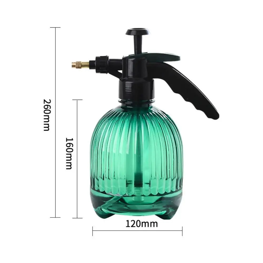 Large Capacity Air Pressure Watering Can Reusable Empty Plastic Spray Bottle Leakproof Hand Held Sprinkler Garden Supplies Oasis Select Green-L
