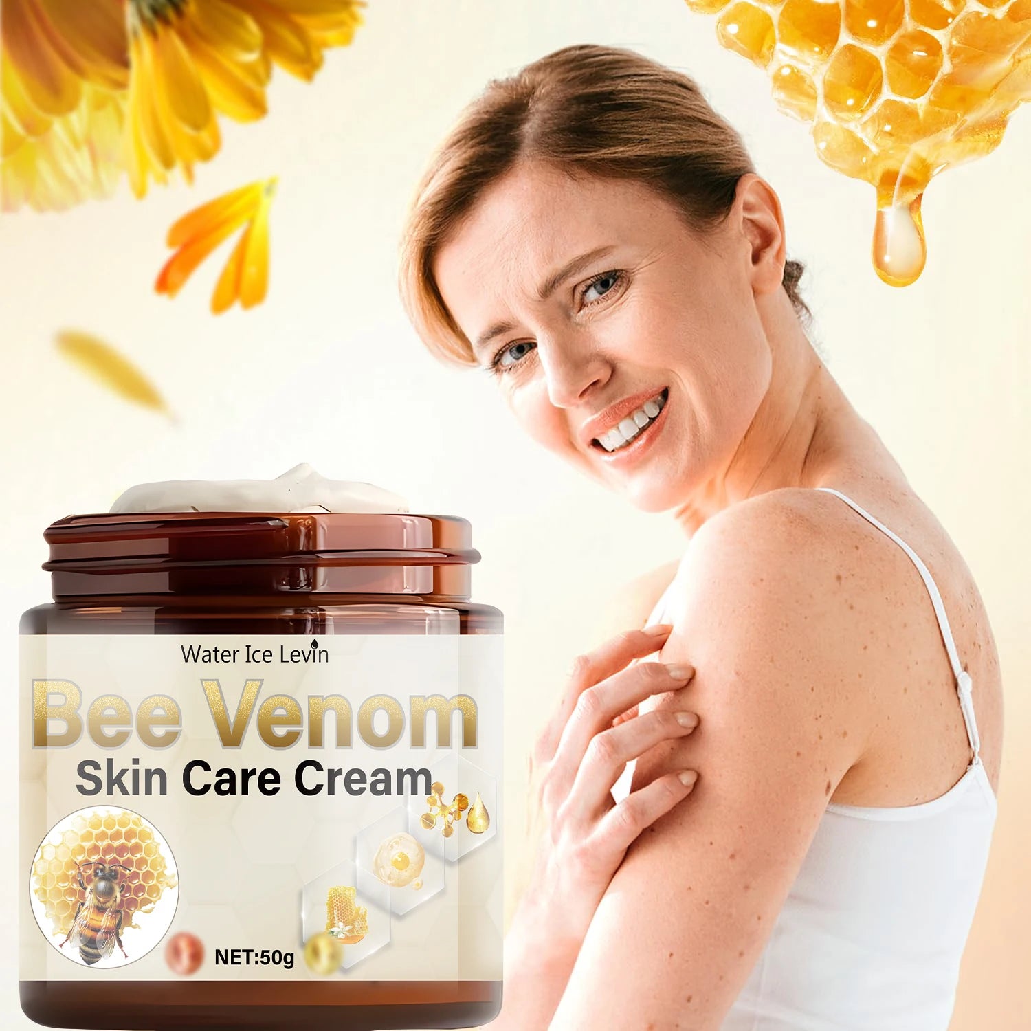 Bee Venom Anti-Aging Face Cream – Firm, Lift & Hydrate Anti-Aging Face Cream Oasis Select