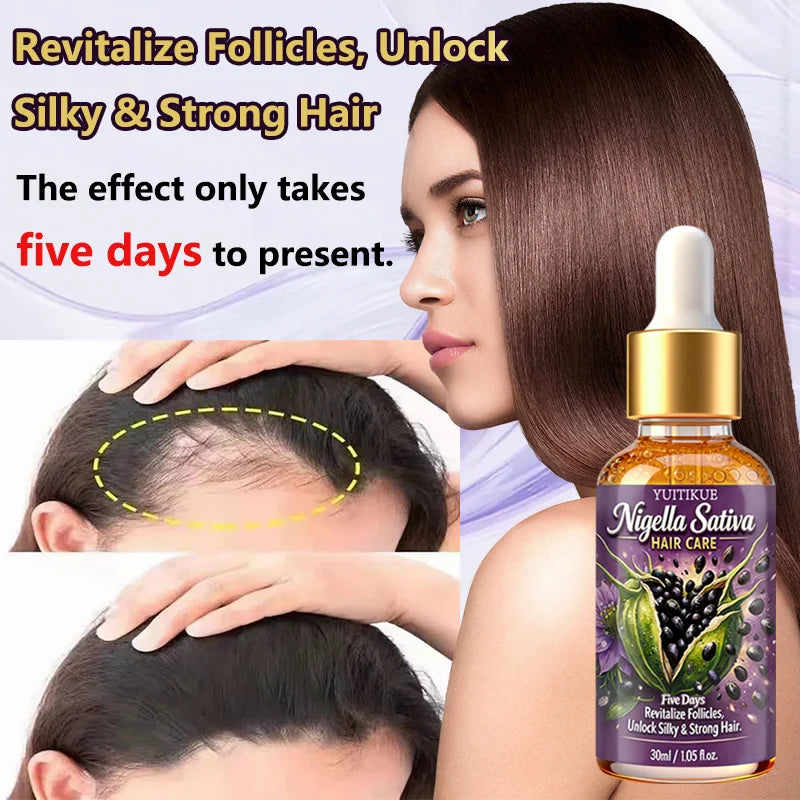 YUITIKUE Nigella Sativa Hair Oil – Nourish Scalp & Strengthen