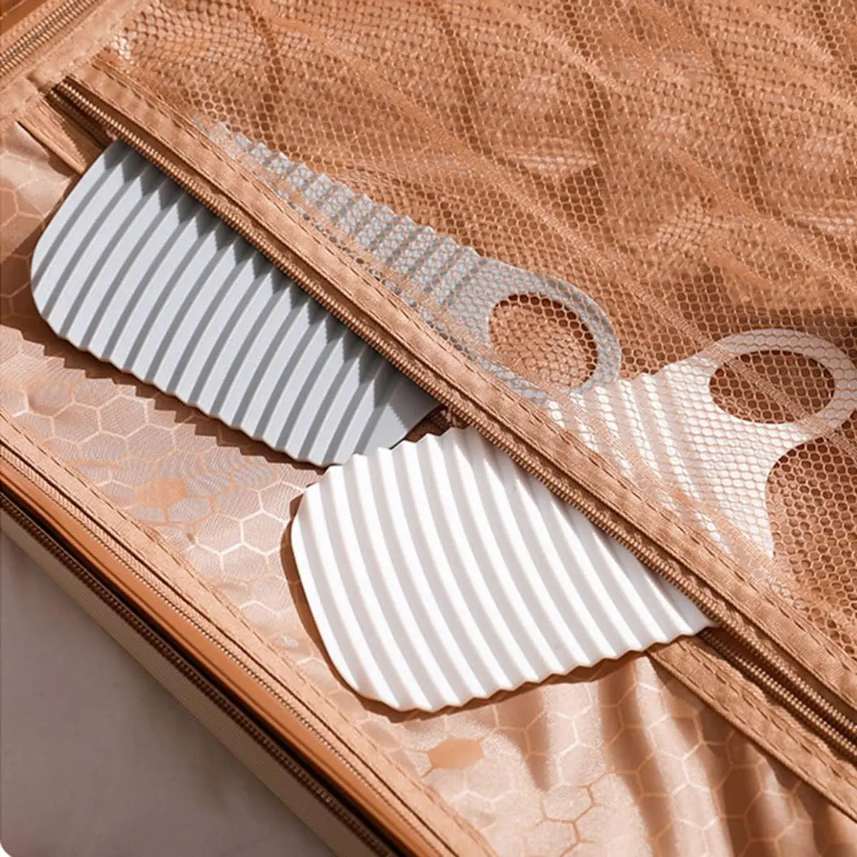 2/4 PCS Mini Washboard Portable Laundry Scrubber Plastic Travel Camping Home Clothes Washing Tool Durable Clean Creative Gift Oasis Select