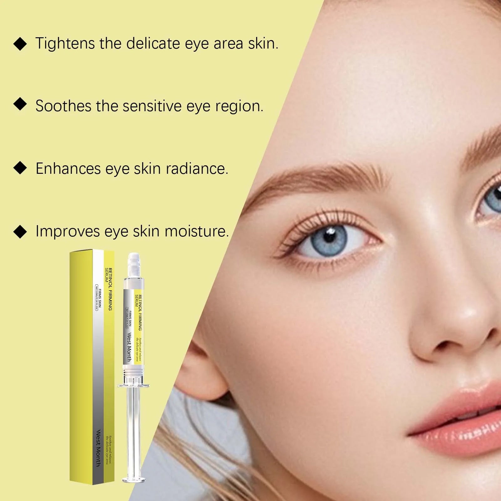 Anti-aging Retinol Moisturizing Essence Lighten Dark Circles Wrinkles Eye Cream Firming Brighten Skin Vitamin C Essence Oasis Select
