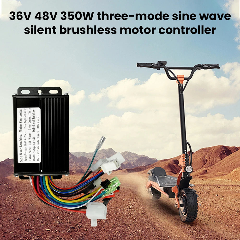 36/48V Electric Bicycle 350W Brushless DC Motor Controller Regulator Speed Controller for Bicycle Scooter Accessories Oasis Select