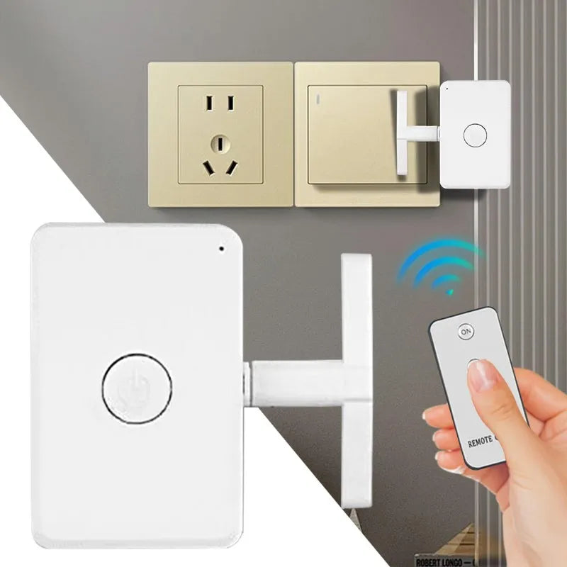 Wireless Control Light Switch Off Tool Automatic Button Pusher Intelligent USB Rechargeable Lazy Remote Control Switch Oasis Select