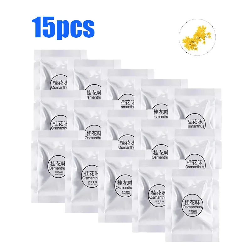5/10/15pcs Air Freshener Tablets Refill Solid Perfume Aromatherapy Tablets Car Air Vent Fragrances Flavor Diffuser Car Interior Oasis Select 15Pcs Osmanthus
