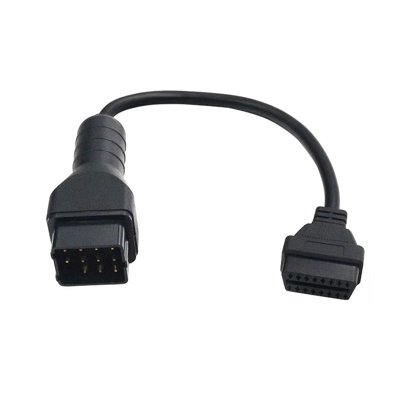 Renault 12-Pin to OBD2 16-Pin Diagnostic Adapter Cable OBD2 Diagnostic Cable Oasis Select