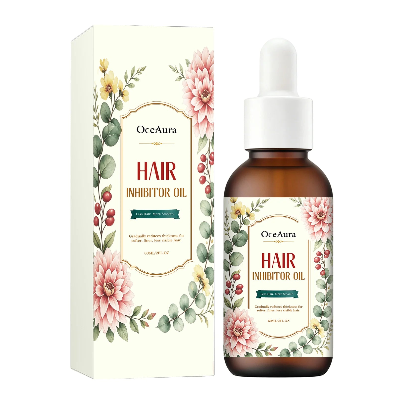 OceAura Hair Growth Inhibition Oil – Aftershave Body Oil 60ml Hair Growth Inhibitor Oil Oasis Select 60ml boxed