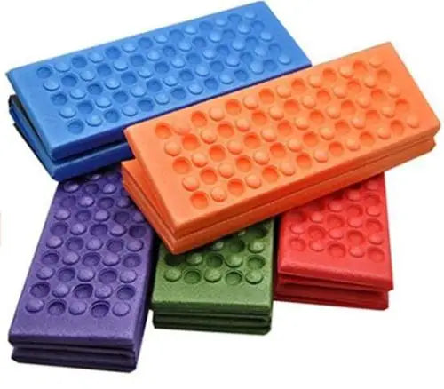 2/6 PCS Foam Seat Pad Camping Waterproof XPE Folding Hiking Picnic Fishing Stadium Garden Non Slip Mats Outdoor New Thick Warm Oasis Select