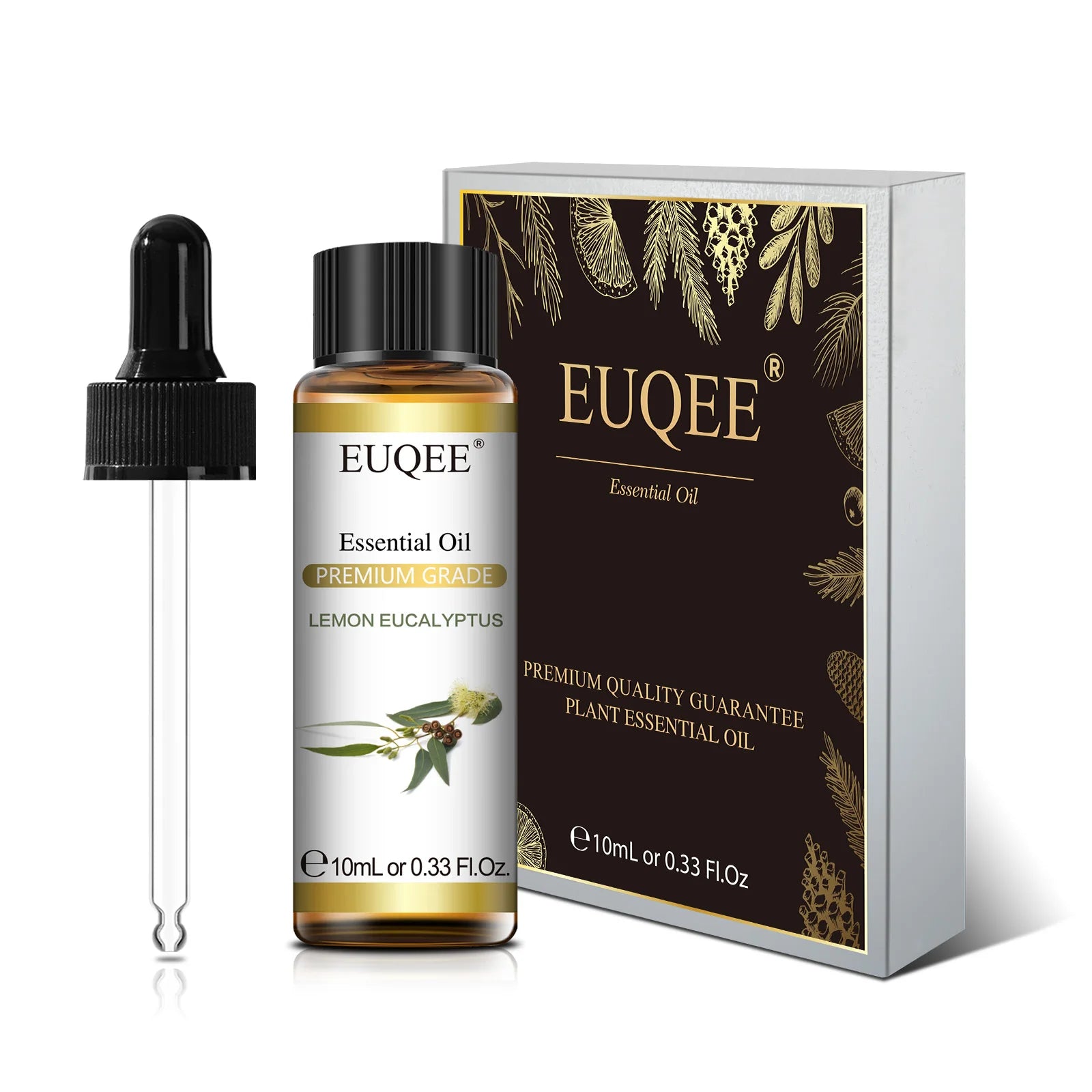 EUQEE 10ml Pure Essential Oil – Lavender, Jasmine & More