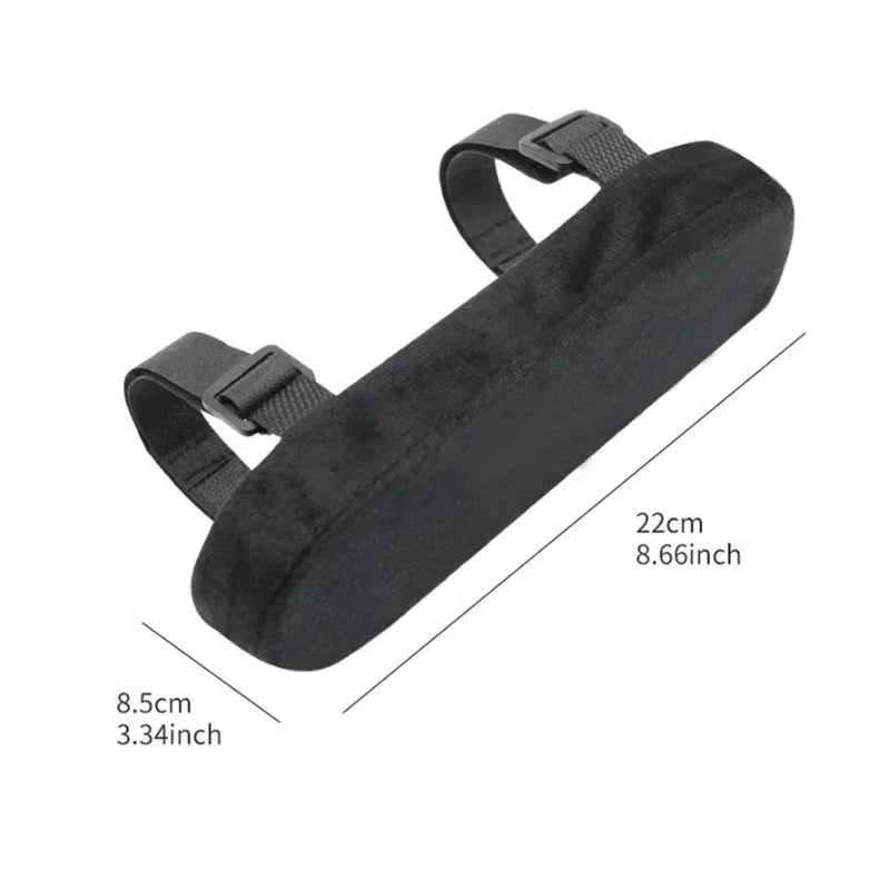1/2Pcs Armrest Pads for Office Chair Car Elbow Support Cushion Memory Foam Arm Pressure Relief Pads Armrest Cover Cushion Pad Oasis Select