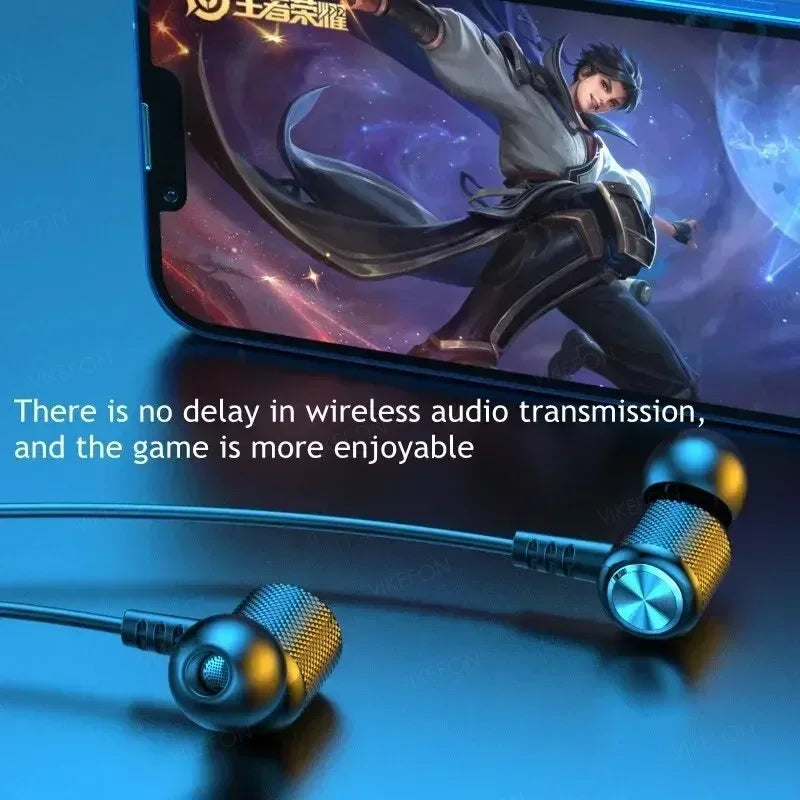 Wireless Headphones Bluetooth 5.0 Neckband Earphones Silicone Hifi 9D Stereo Sports Headset Halter Waterproof Magnetic Earbuds Oasis Select