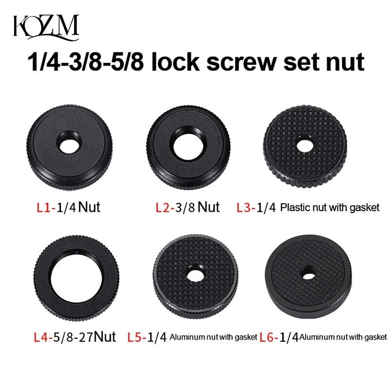 Camera Screw Adapter 1/4 3/8 5/8" Tripod Hot Shoe Mount