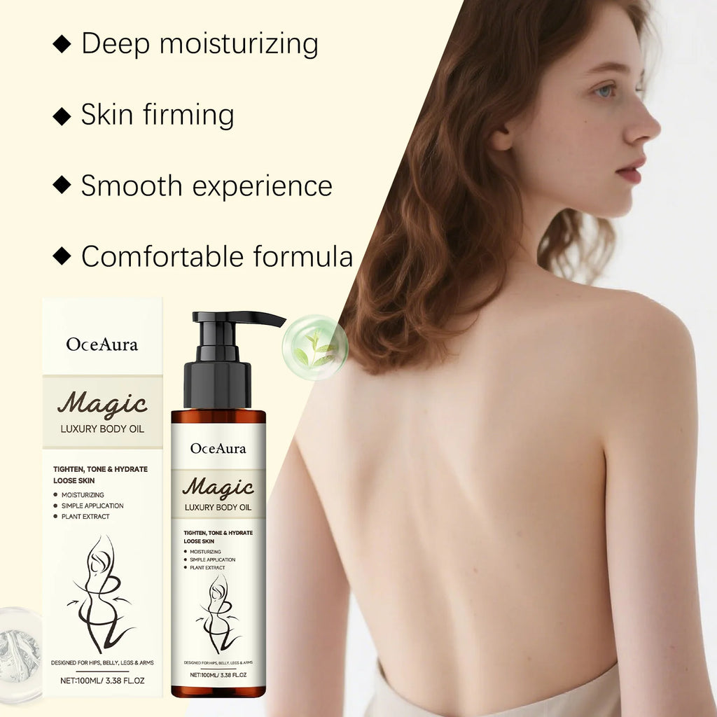 Bouncy Body Oil Moisturizing Anti Cellulite Firming Fade Fine Line Improve Sagging Body Refreshing Hydrate Firming Body Oil Oasis Select