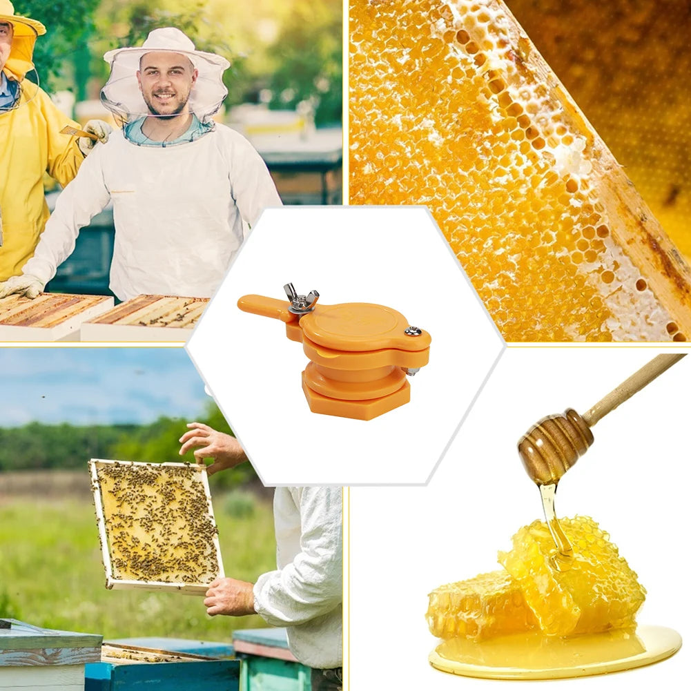 Honey Gate Valve – Food Grade Nylon Beekeeping Extractor Tool Beekeeping Valve Tool Oasis Select