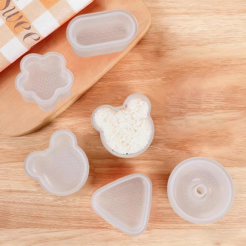 Cartoon Rice Ball Mold – Sushi Bento Press DIY Kitchen Tool