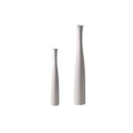 Modern Minimalist Vase Set White & Black Home Decor (2-Pack) Decorative Vase Set Oasis Select White