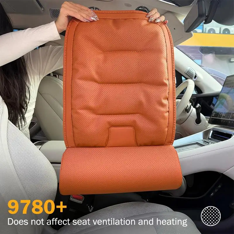 Car Seat Cushion With Leg Support Universal Car Seat Protection Cover With Extension Leg Rest Padding Relieve Fatigue Oasis Select