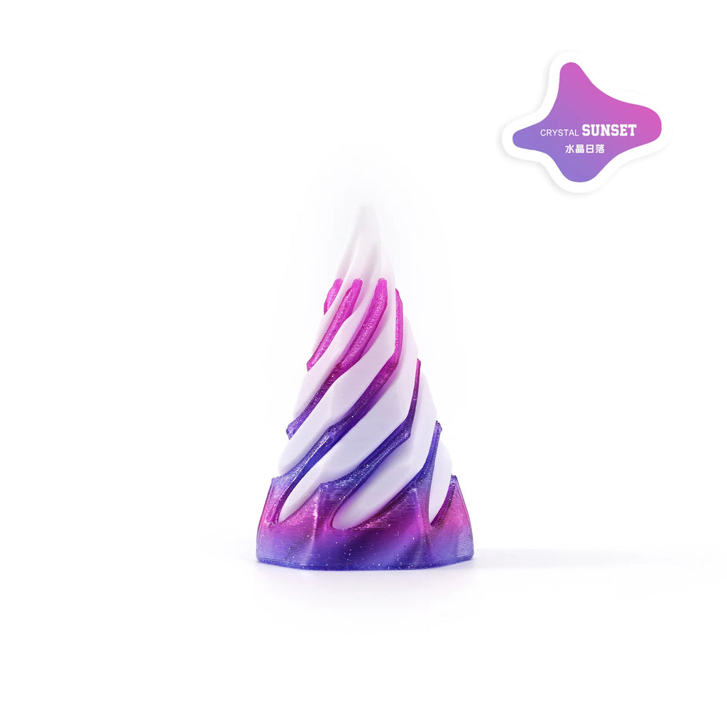 3D Printed Helix Screw Rotating Toys Stress Reducing Tool Pyramid