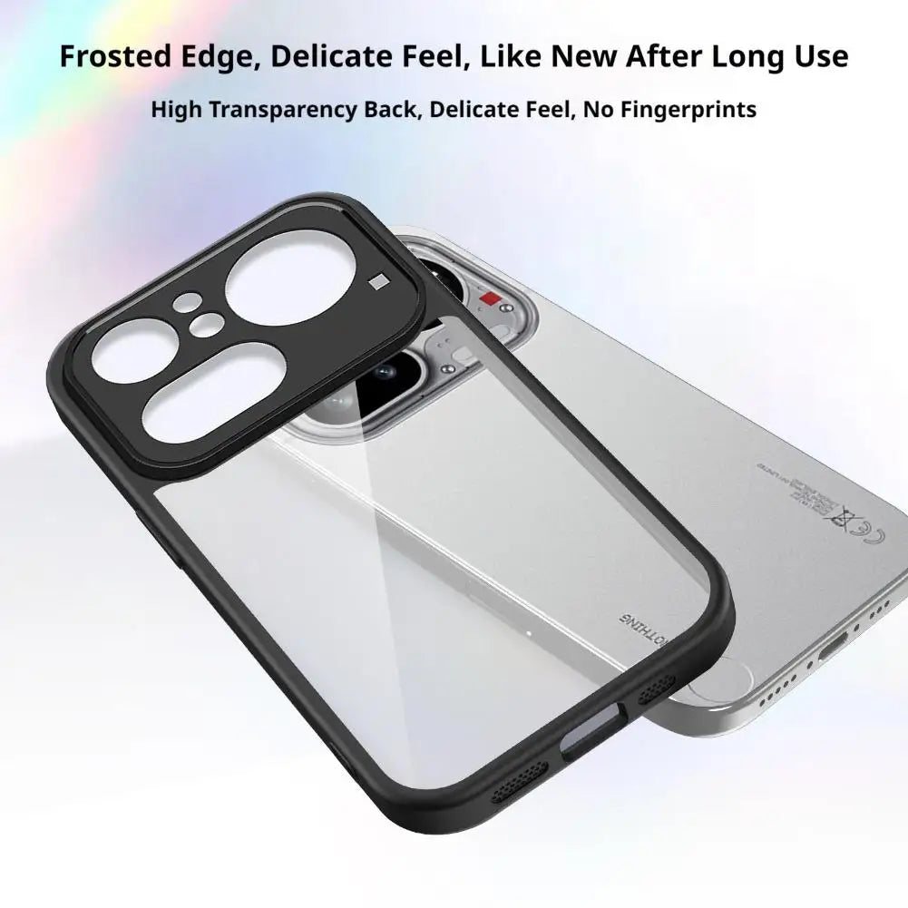 Transparent Matte TPU Silicone Case For Nothing Phone 4A/4A Pro Shockproof Bumper Protection Anti Fingerprint Phone Accessories Oasis Select