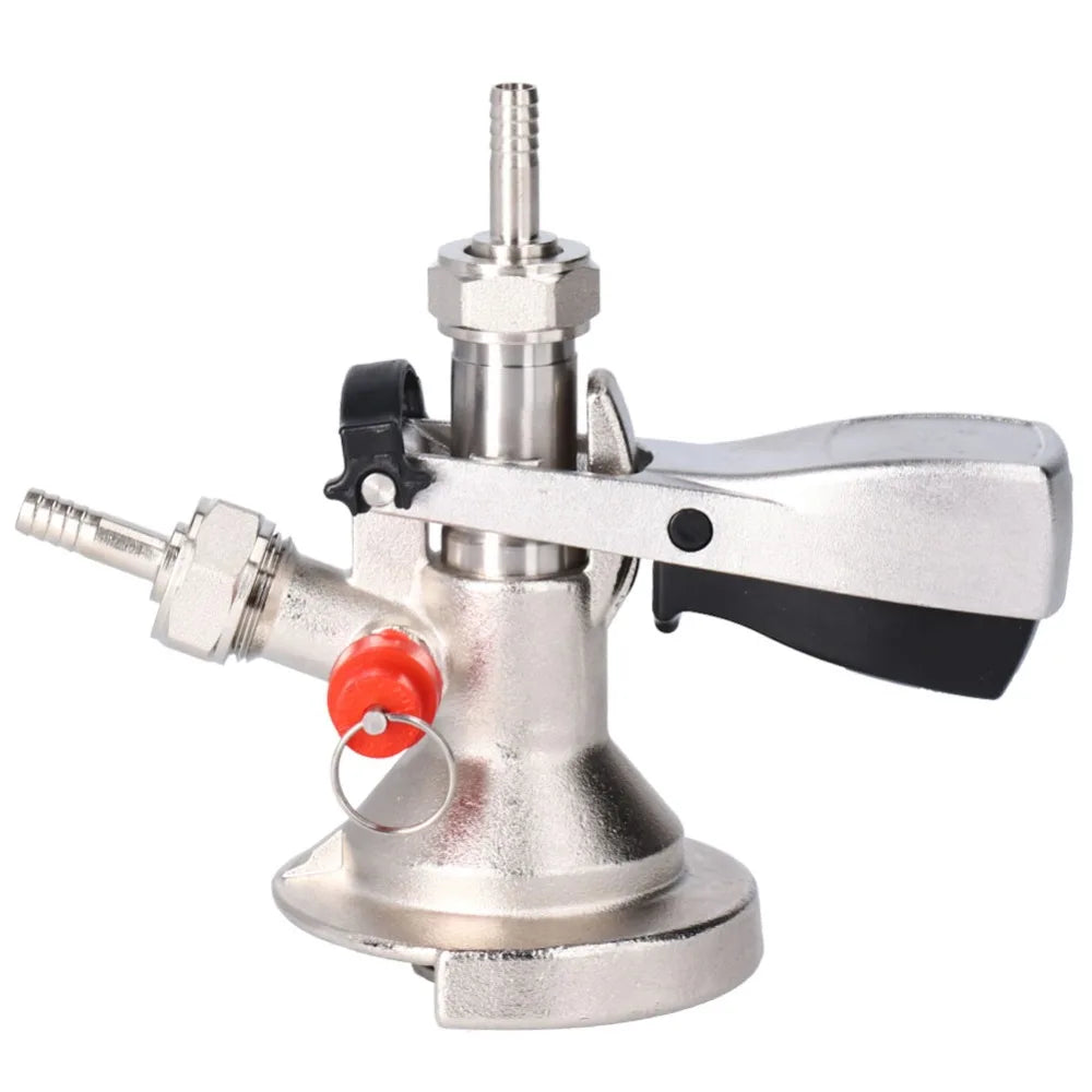 7-Piece G5/8 A-Type Keg Coupler with Relief Valve | Stainless Steel