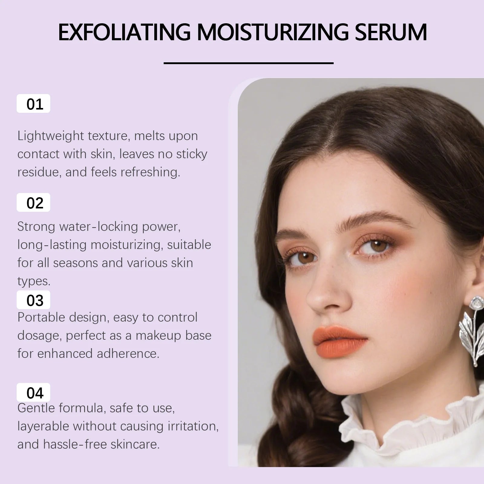 Daily Moisturizing Face Serum – Lightweight & Nourishing Face Serum Oasis Select