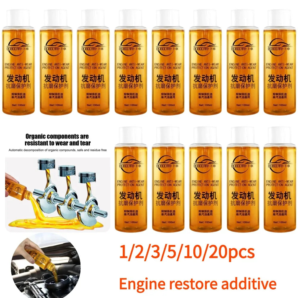 Engine Anti-Wear Repair Additive Oil – Noise Reduction 100ml Engine Oil Additive Oasis Select