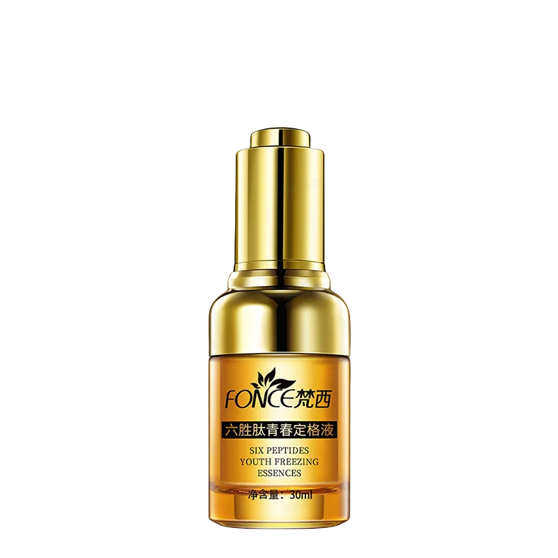 FONCE Hexapeptide Anti-Wrinkle Serum Anti Aging for Face Lifting Firming Fade Fine Lines Skin Brightening Hyaluronic Acid Serum Oasis Select 30ml