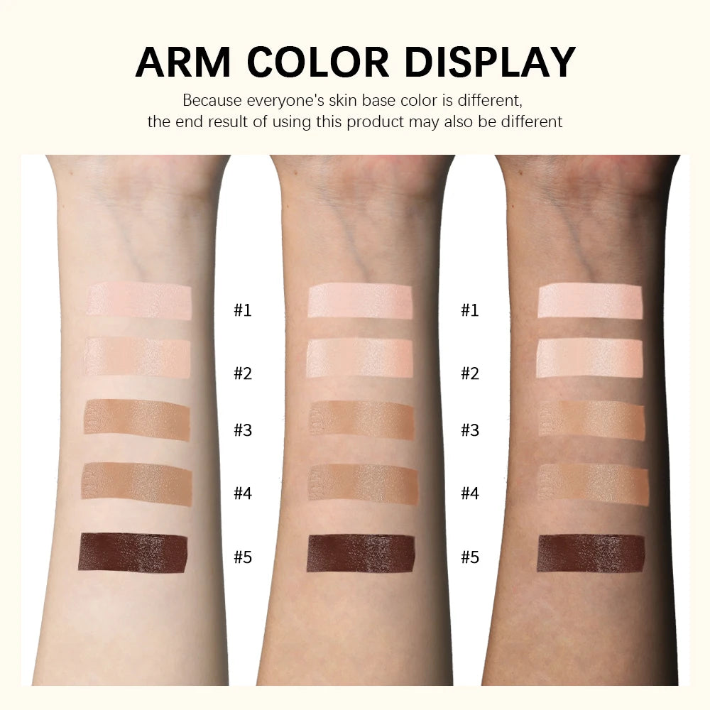 Liquid Foundation Effective Concealer Waterproof Sweat-resistant Matte Finish Base Makeup Long-Lasting Natural Foundation Cream Oasis Select
