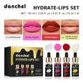 Hydrate-Lips Set Gentle Exfoliation Formula Long-Lasting Color Deep Nourishment Full Uniform Color Micro Needle Lip Gloss Kit Oasis Select Lip Gloss Set