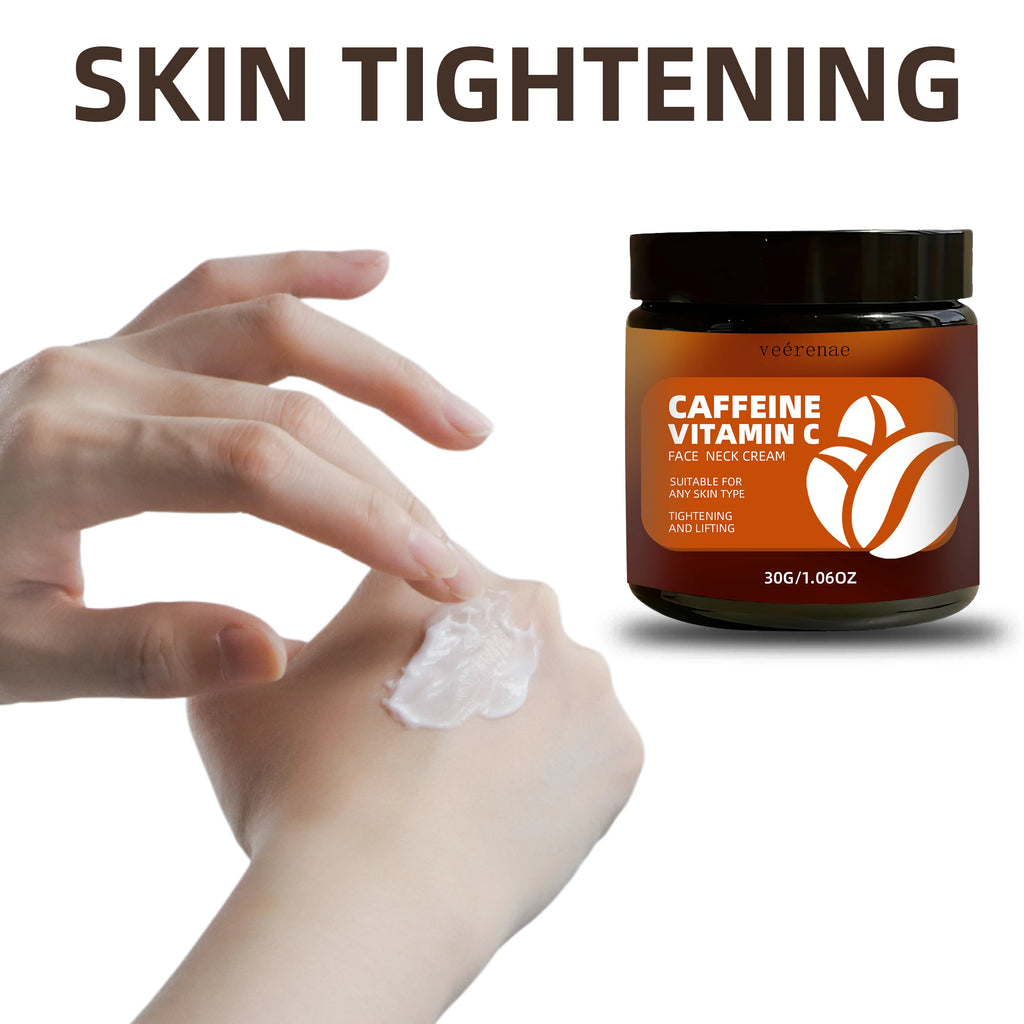 Caffeine Vitamin C Face & Neck Cream – Lifting & Firming Face & Neck Cream Oasis Select