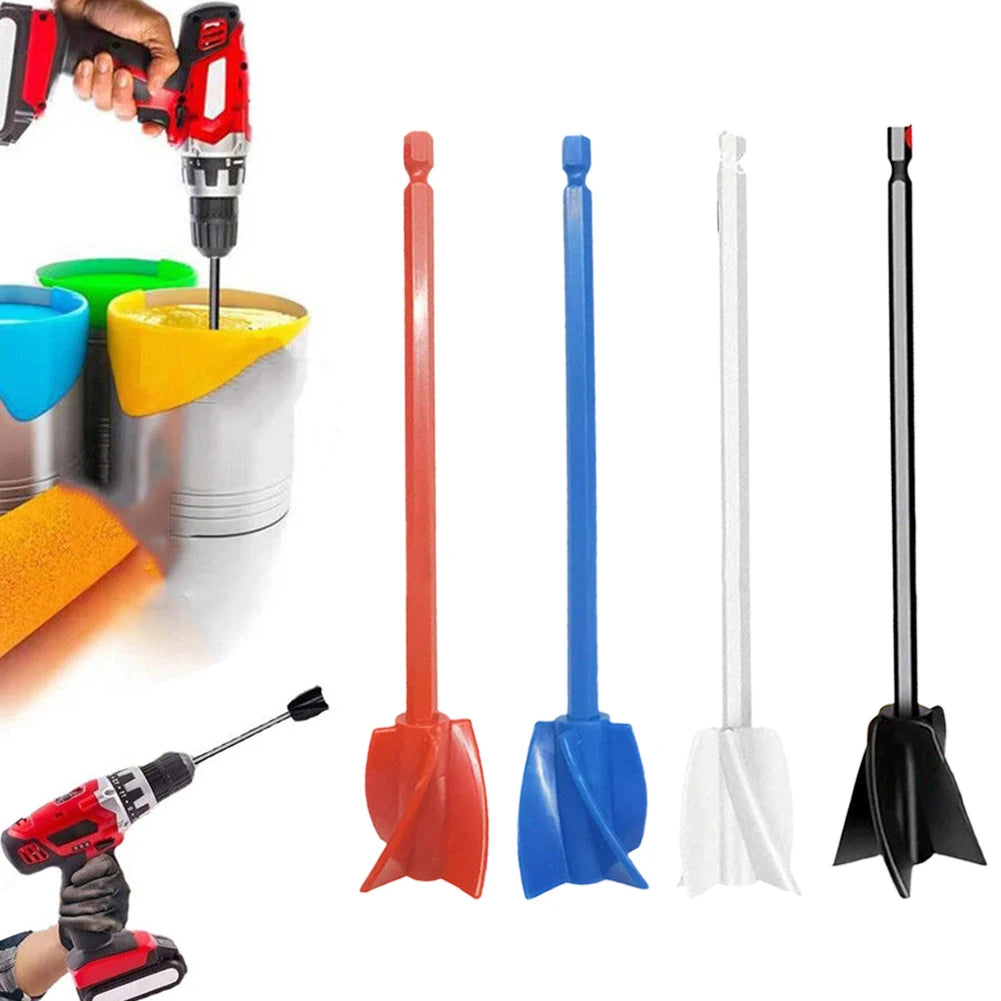 Epoxy Mixer Stick Paint Stirring Rod Putty Cement Paint Mixer Attachment With Drill Consistency Liquids Resin Head Stirrer Oasis Select