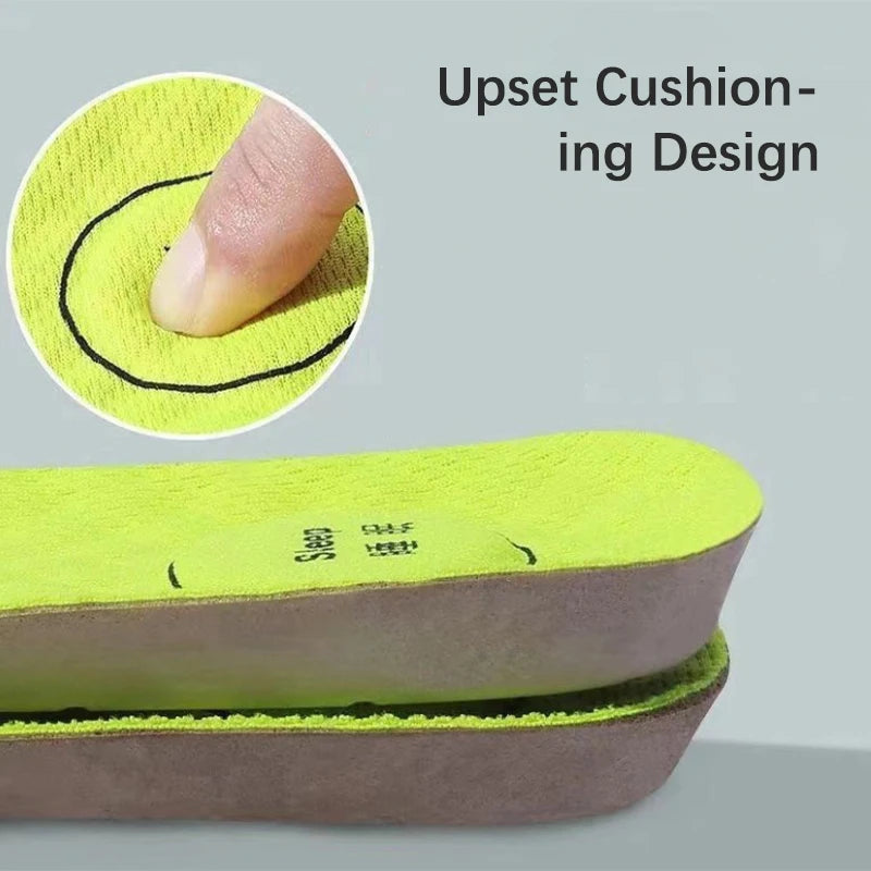 Foot Acupressure Insole Men Women Soft Breathable Sports Cushion Inserts Sweat-absorbing Deodorant Orthopedic Shoe Sole Oasis Select