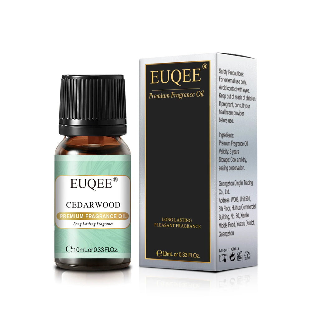 EUQEE 10ml Fragrance Oil – Reed Diffuser, Candle & Aromatherapy