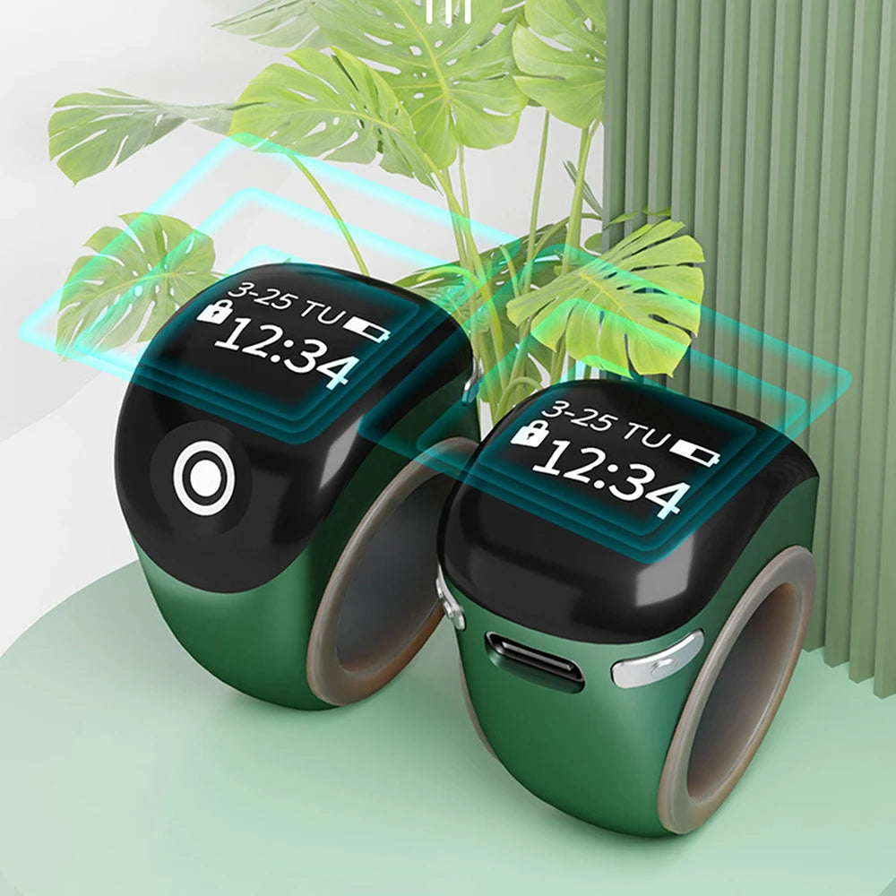S8pro Smart APP Counting Finger Counter OLED Display 120mah Battery Type-C Smart Ring Bluetooth Electronic Counter Oasis Select