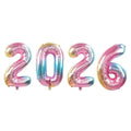 Foil Balloons for New Year's Eve Party Decoration Photo Booth Props Xmas Home Decor 2026 Prop up Your Celebration Oasis Select A1 Other