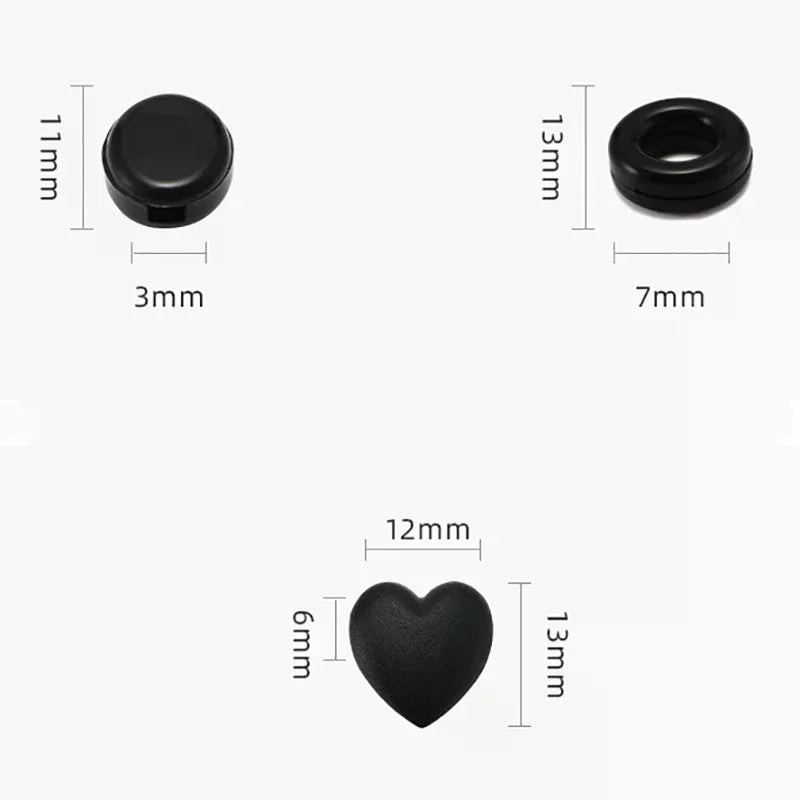Anti-slip Silicone Ear Grip Glasses Eyeglasses Leg Ear Hook Stopper Bracket Fastener Accessories Temple Tip Eyewear Holder Oasis Select