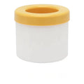 Silicone Ice Cup Mold, Cylinder Ice Cube Maker, Easy Release Freezer Ice Mold for Cocktails & Iced Drinks Oasis Select A-Yellow
