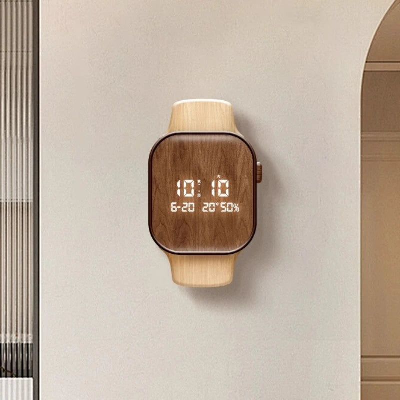 Living Room Clock Perpetual Calendar Electronic Clock Creative Restaurant High Aesthetic Value Internet Famous Wall Decoration Oasis Select