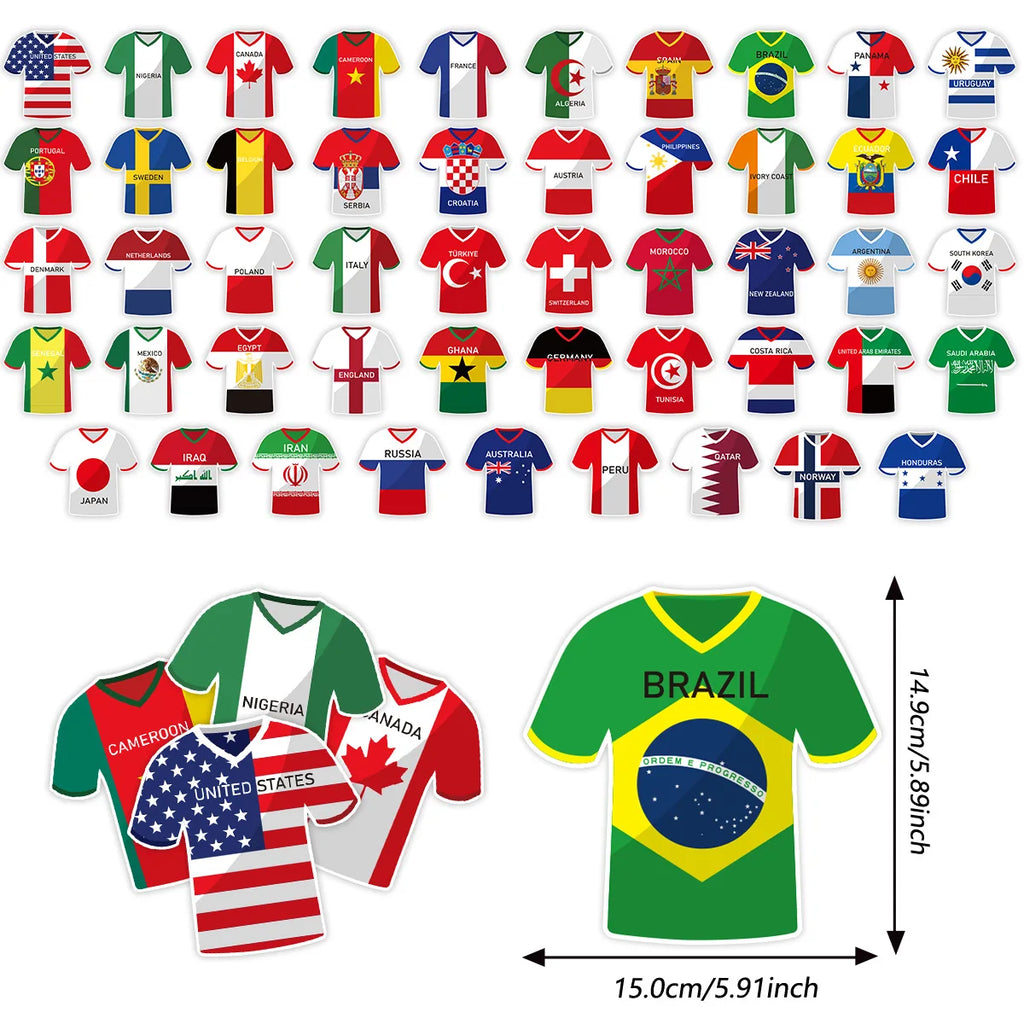 49-Piece Party Decoration Banner Set – Soccer-Themed Party Supplies & Scene Decor Oasis Select