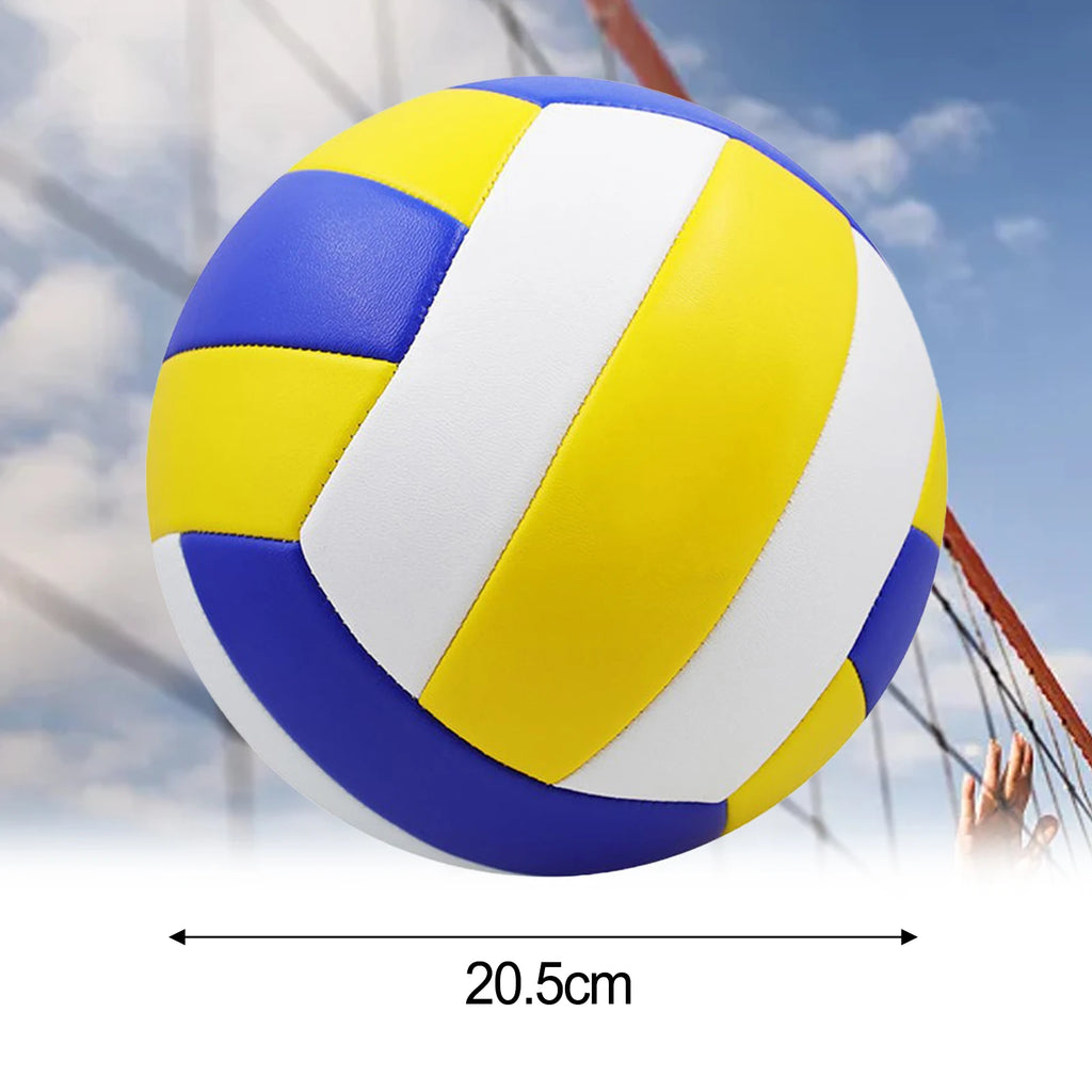 Size 5 Standard Blue White Yellow Volleyball PVC Soft Touch Indoor Outdoor Beach Volleyball Professional Competition Use Oasis Select