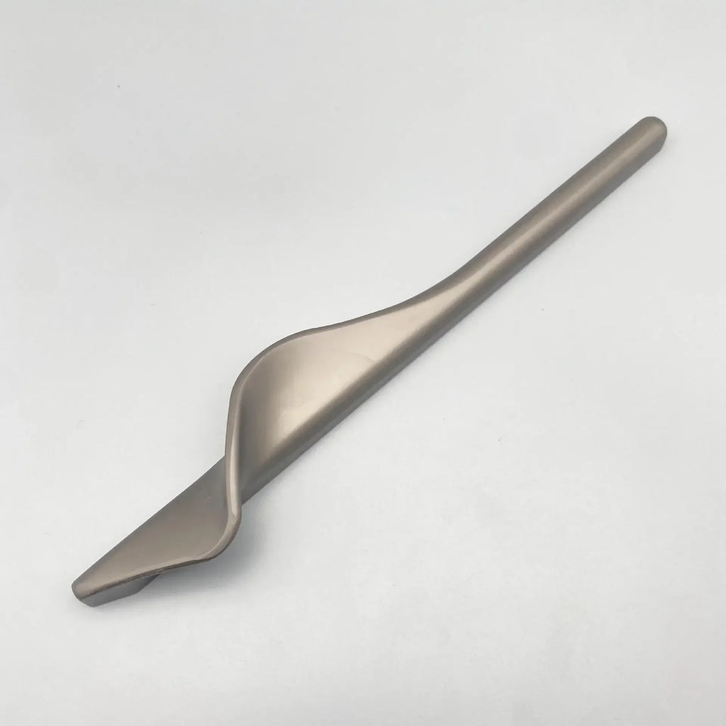 New Zinc Alloy Light Gold Gray Cabinet Door Drawer Handle Cabinet Door Handle Oasis Select 192MM pitch - gray