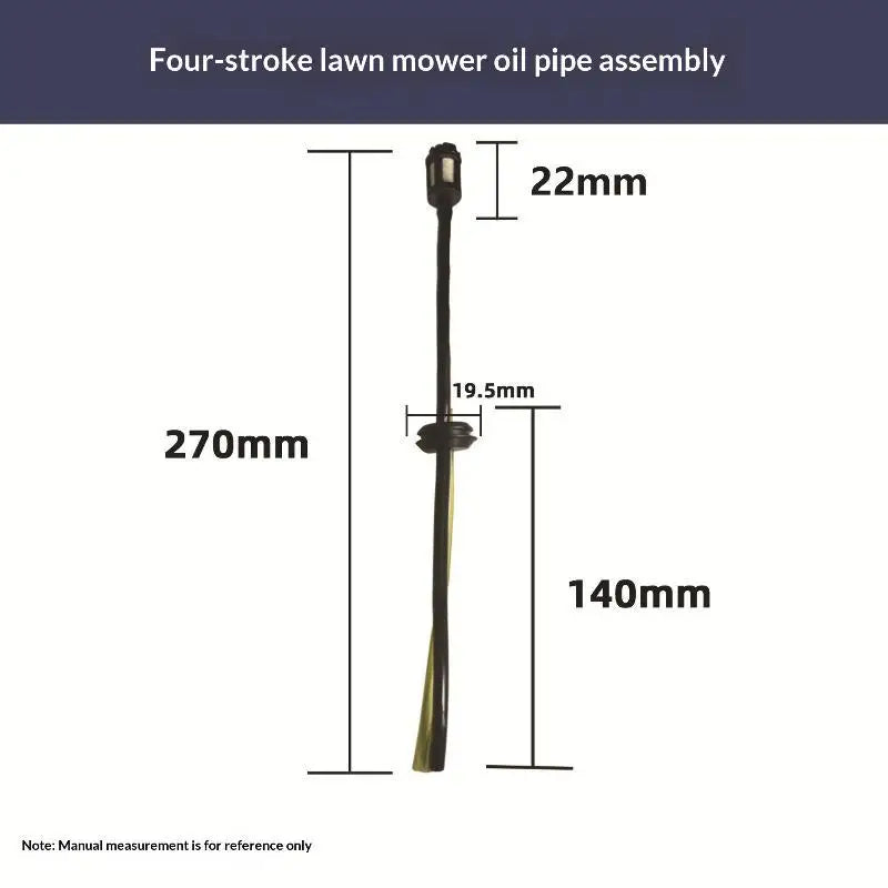 Universal Fuel Tank Filter Kit 1PC Dust Proof Fuel Pipe Filter Replacement for Chainsaw Lawn Mower Garden Yard Work Oasis Select