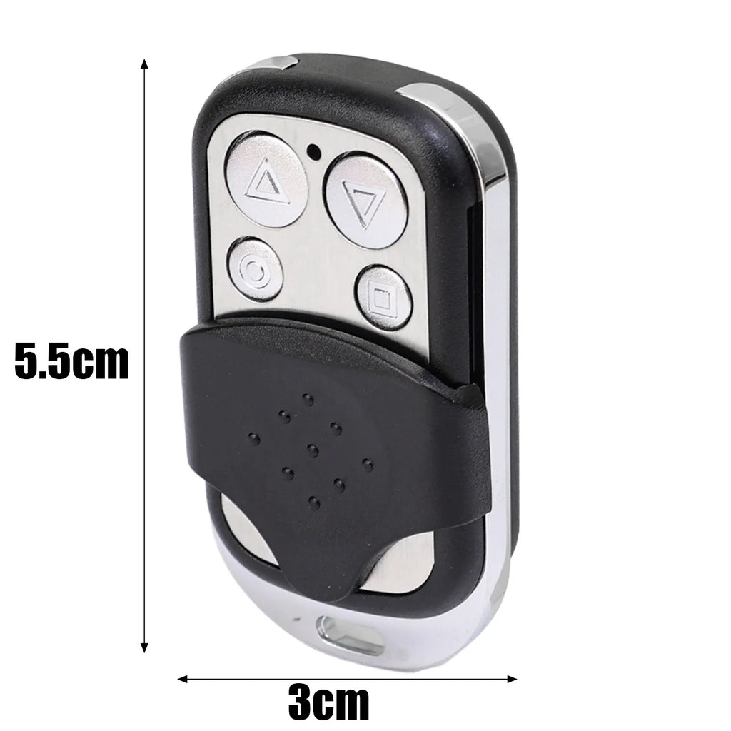1pc Universal Mini 433MHz Smart Cloning Duplicator Key Remote Control Portable 4 Button Electric Garage Door Gate Copy Opener Oasis Select Style A